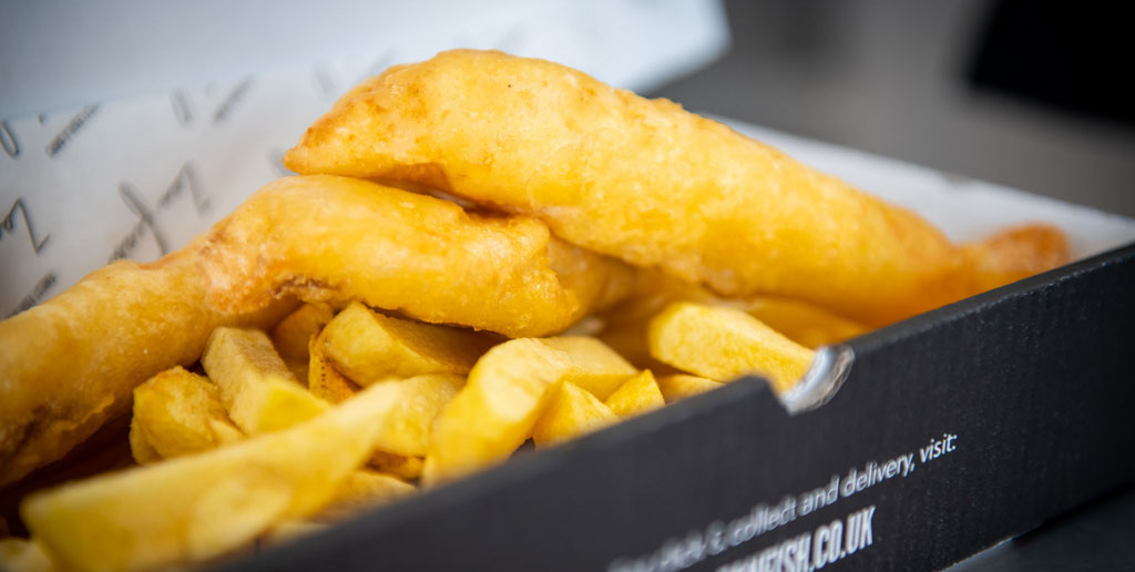 Sustainable best fish and chips in Derby